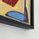 Thumbnail: Abstract still life painting in frame by Berttil Öhlund
