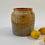 Thumbnail: Large Antique French Yellow Glazed Confit Jar