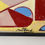 Thumbnail: Abstract still life painting in frame by Berttil Öhlund