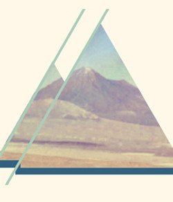 Abstract Triangles Album Cover 