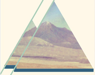Abstract Triangles Album Cover
