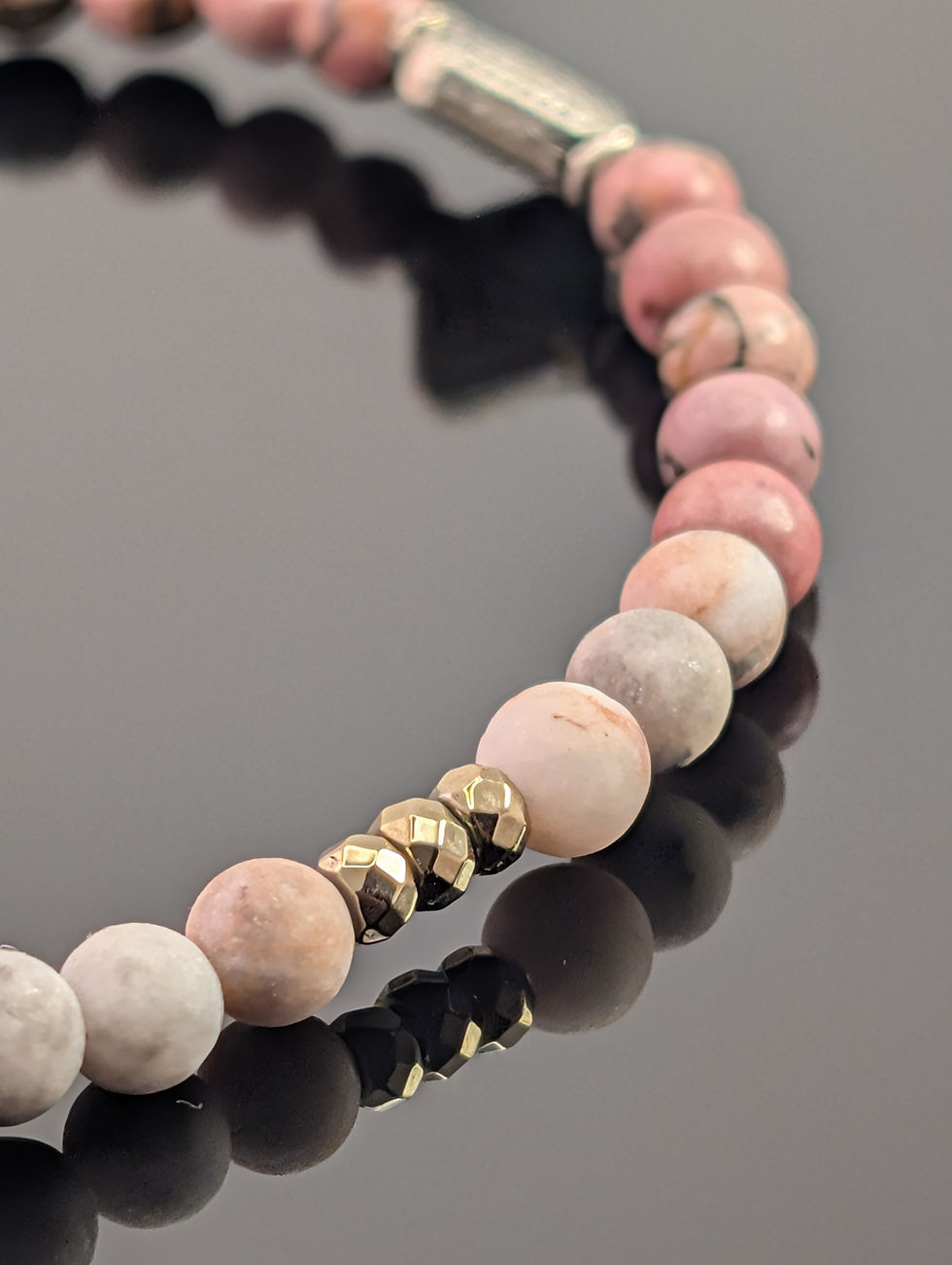 Thumbnail: Rhodonite  - Karma Bracelet