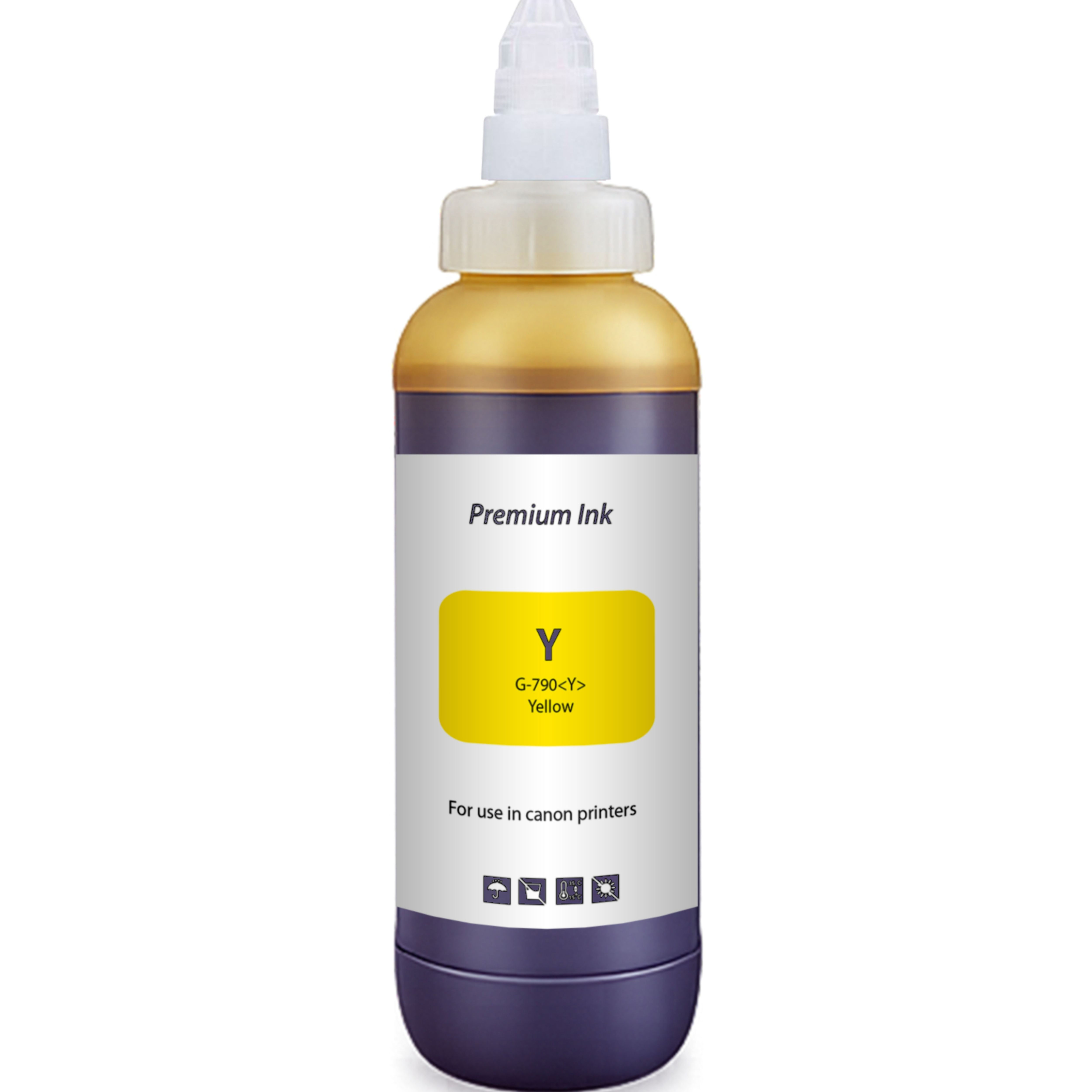 Needle High Yield CN-G790 1 x 500ML (Yellow) Inktank Refill ink