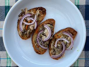 Spicy Sardines On Toast
