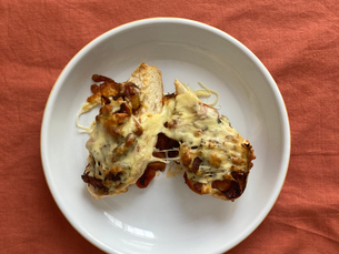 Budget Bread Pizza