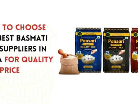 Best Basmati Rice Suppliers in India