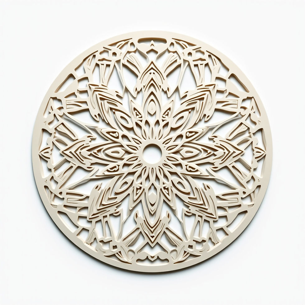 Mandala Circular Manualidad
