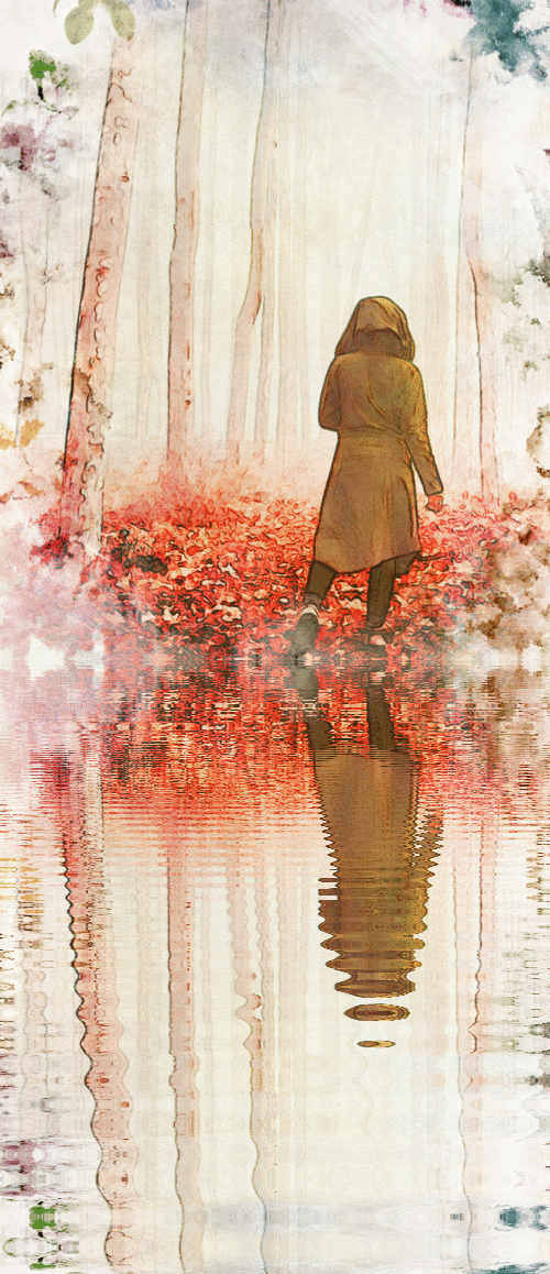 Girl at the Lake.
