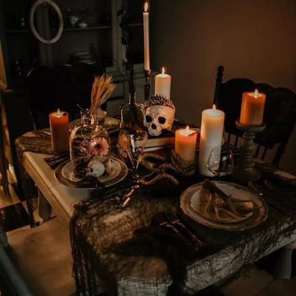 The Haunted House: Tabletop Rental for 10 to 40 guests