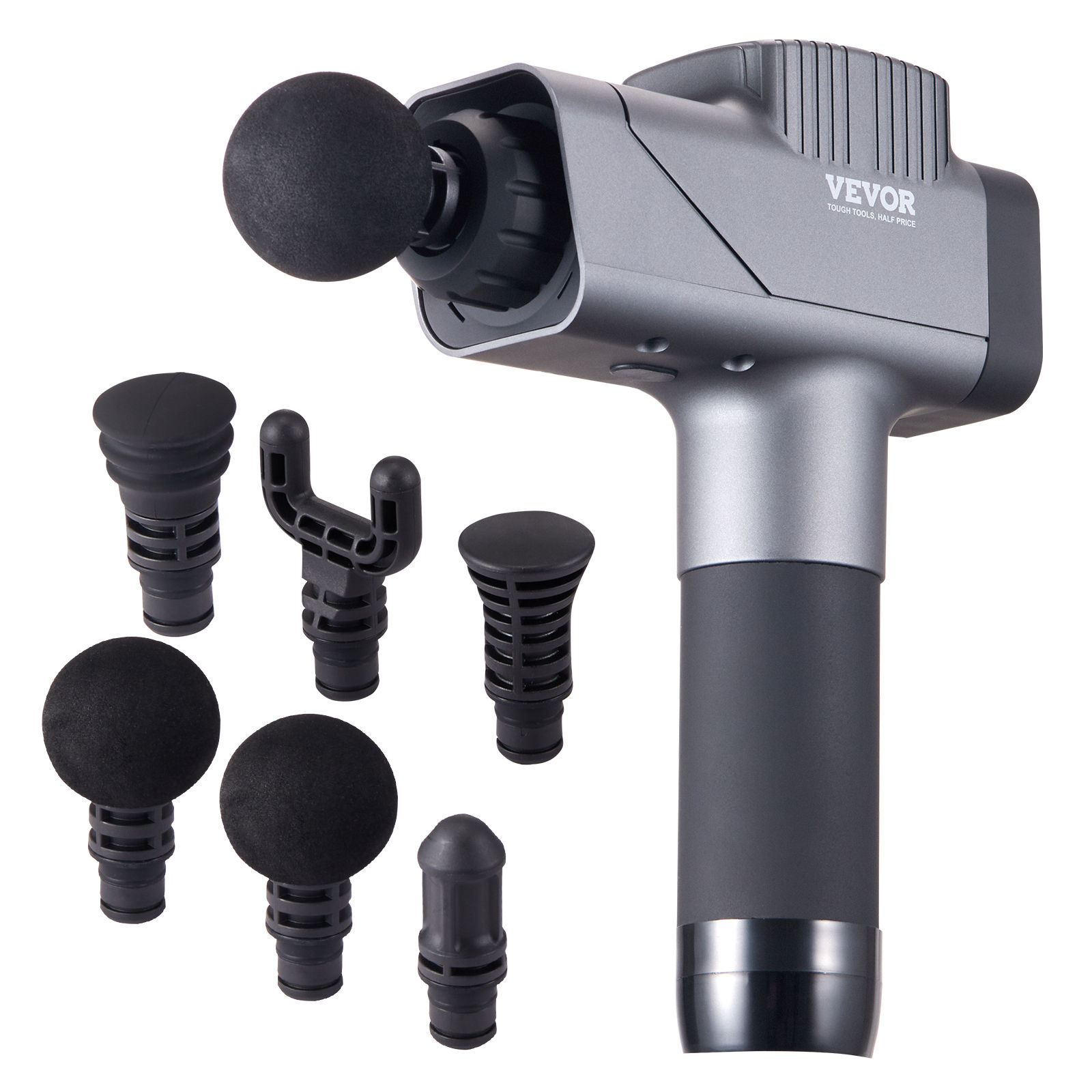 SucceBuy Massage Gun Deep Tissue Percussion Muscle Massager for Athletes w/ 8 Sp
