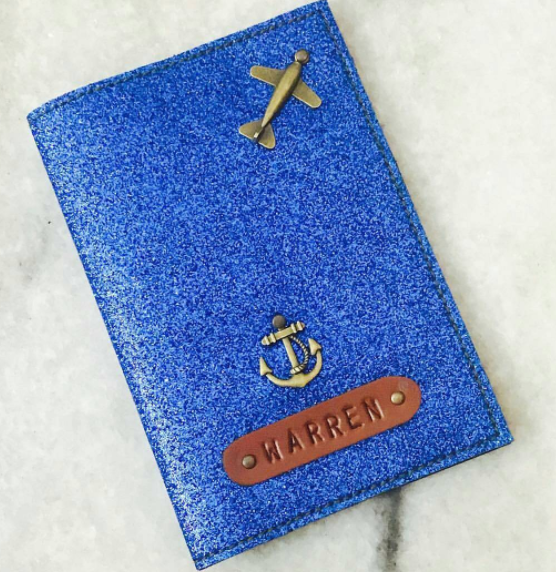 Glitter Passport Cover