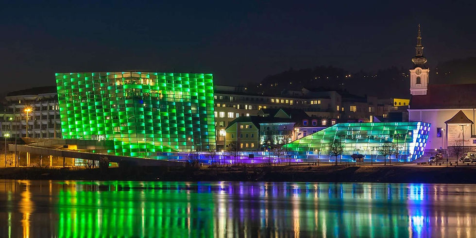 Linz: Ars Electronica Center interaktív múzeum