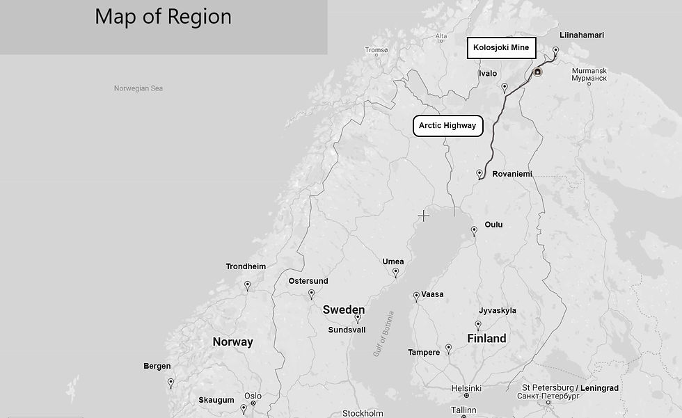 Computer Generated Map