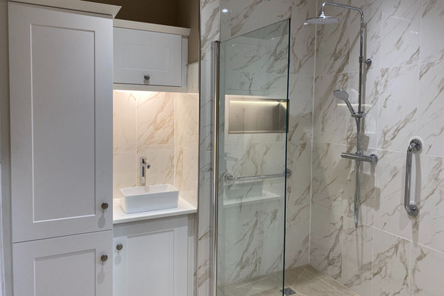 Accessible Spa Wetroom, Sheffield