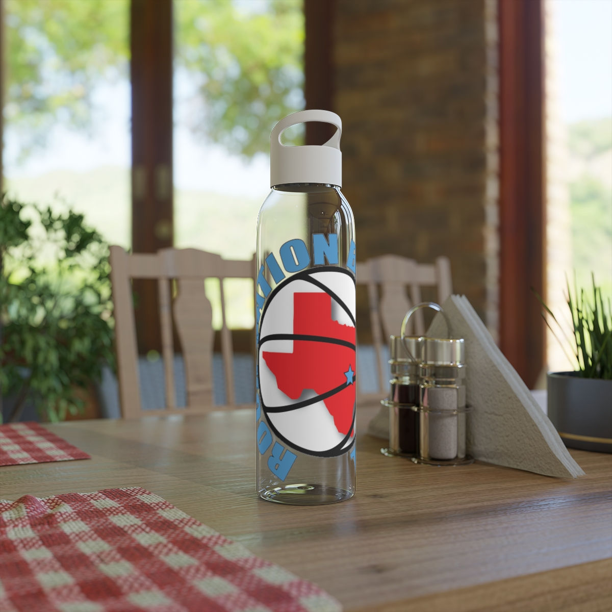 Rock Nation Sky Water Bottle