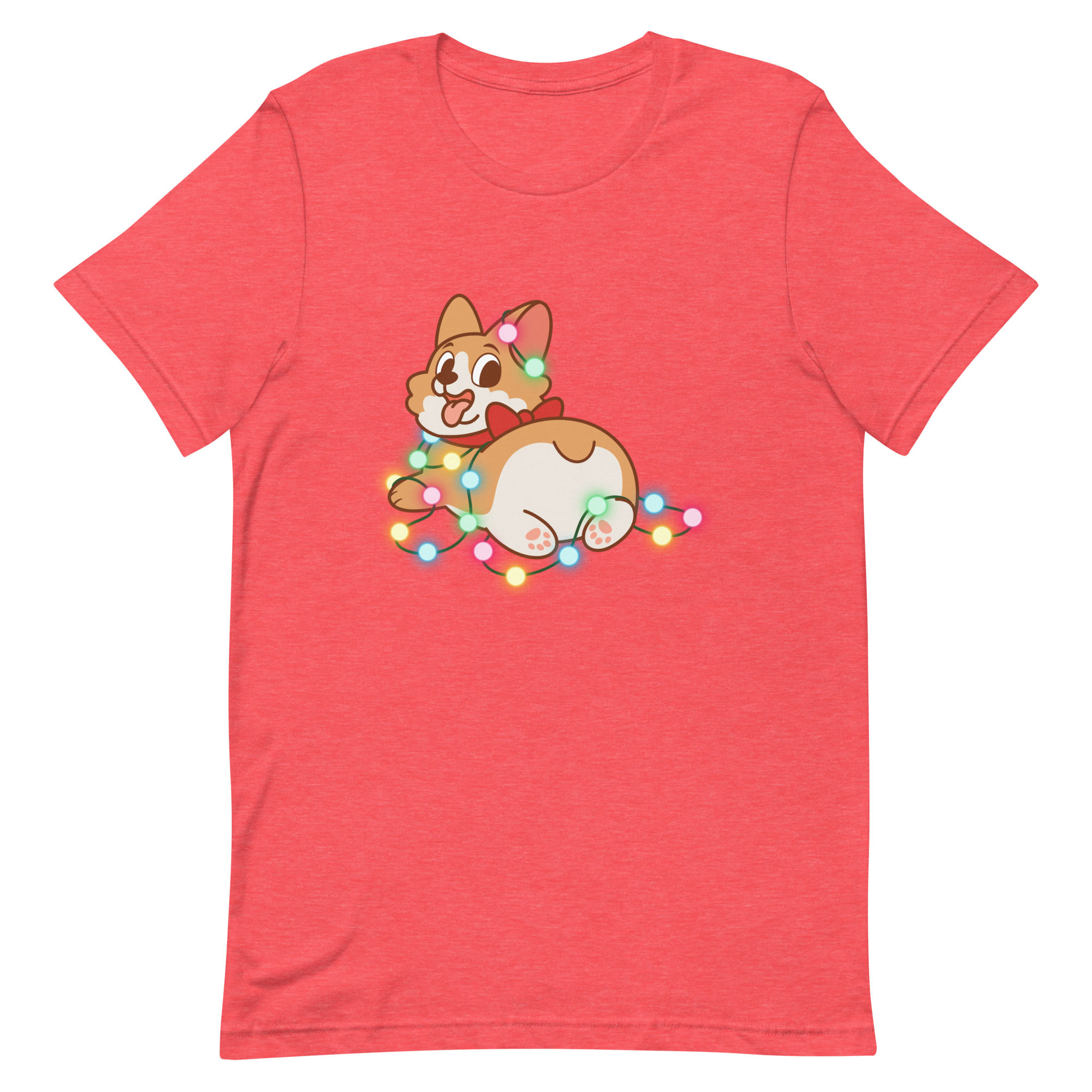 Christmas Corgi Unisex Tee