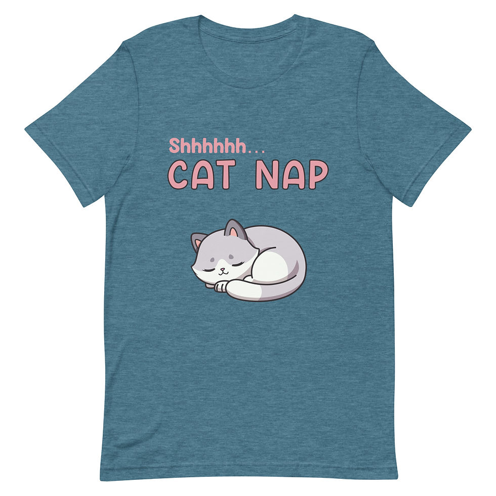 Thumbnail: Cat Nap Unisex Tee