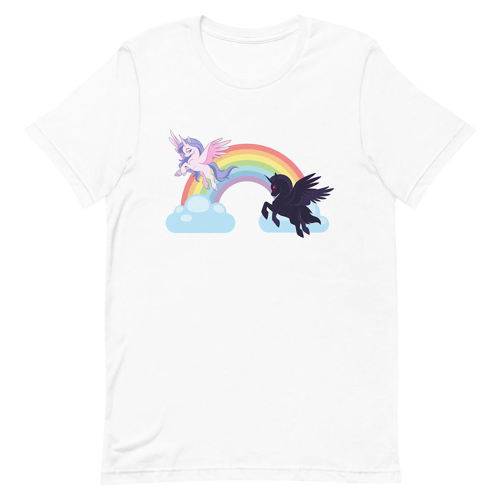 Thumbnail: Rainbow Flight Unisex Tee