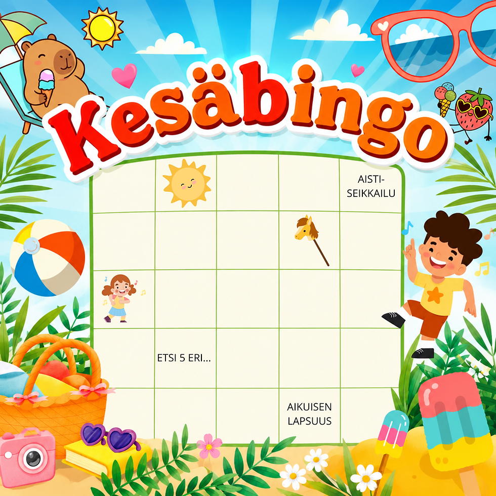 Kesäbingo lapsille