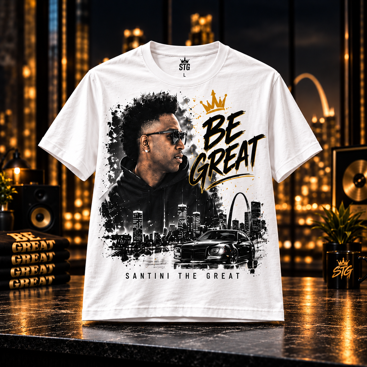 BE GREAT PORTRAIT TEE