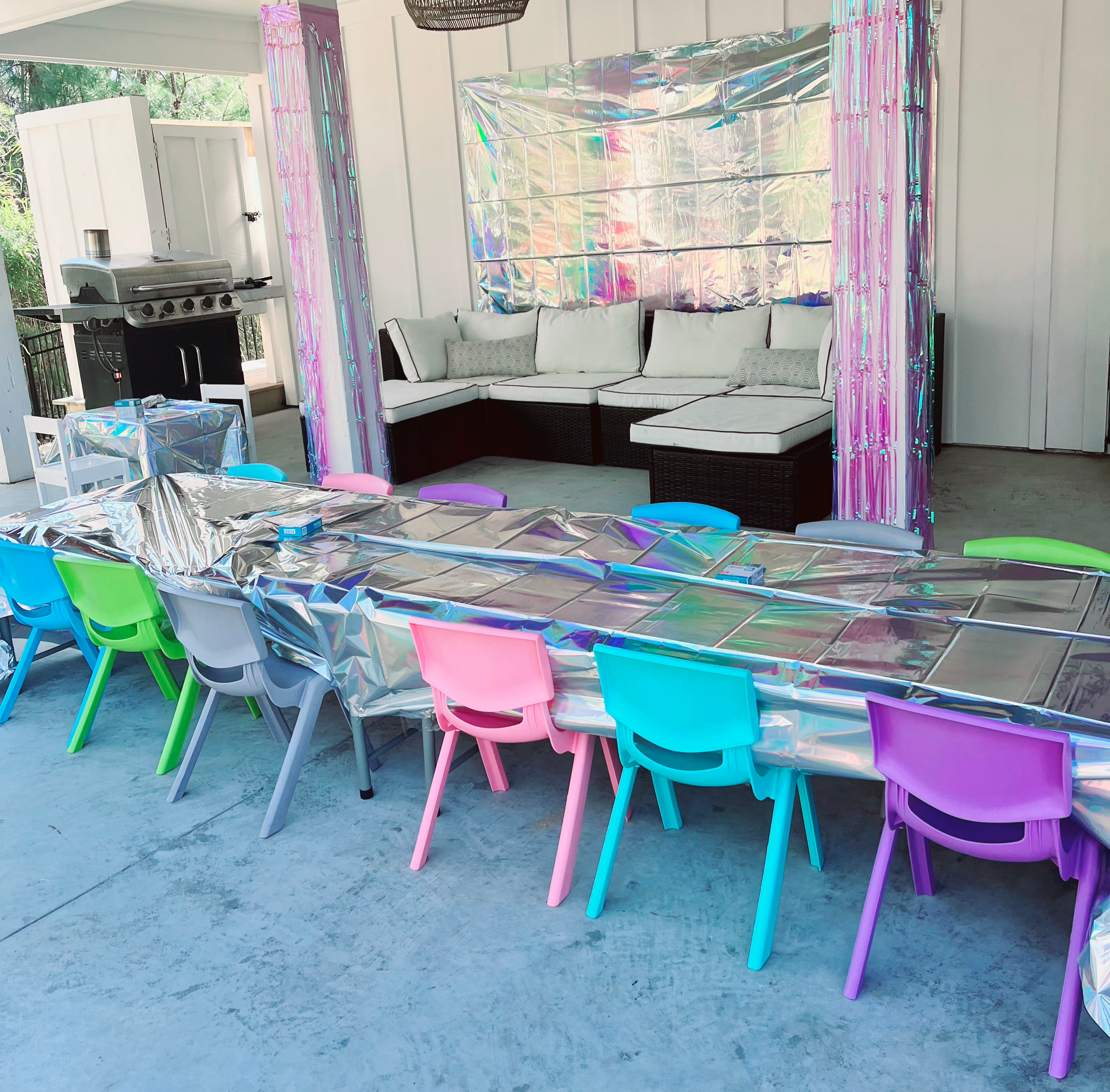 Pastel Kids Chairs + Tables