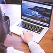 ordinateur portable ouvert