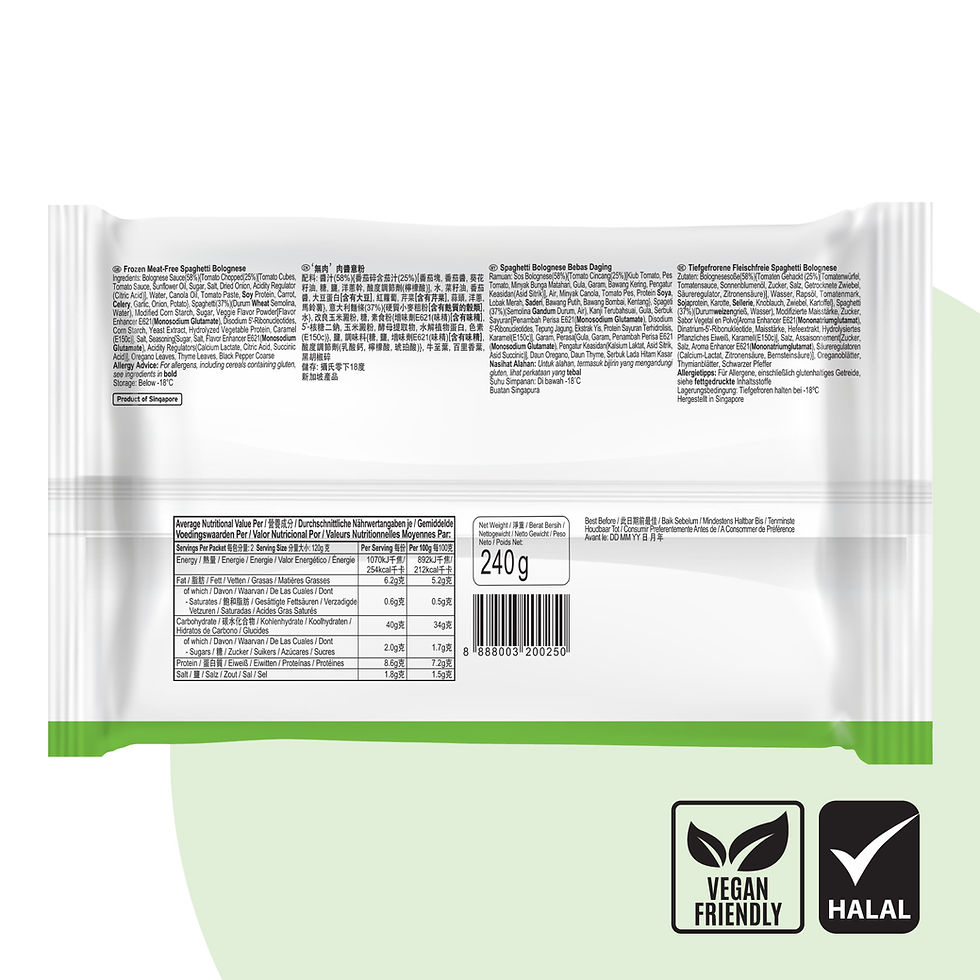 Thumbnail: ALTN Meat-Free Spaghetti Bolognese (240g)