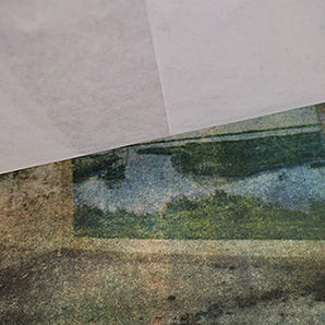 photogravure, couleur, paysage industriel, Judith Millot