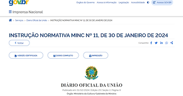 PRINT TELA SITE INSTRUÇÃO NORMATIVA 2024.png