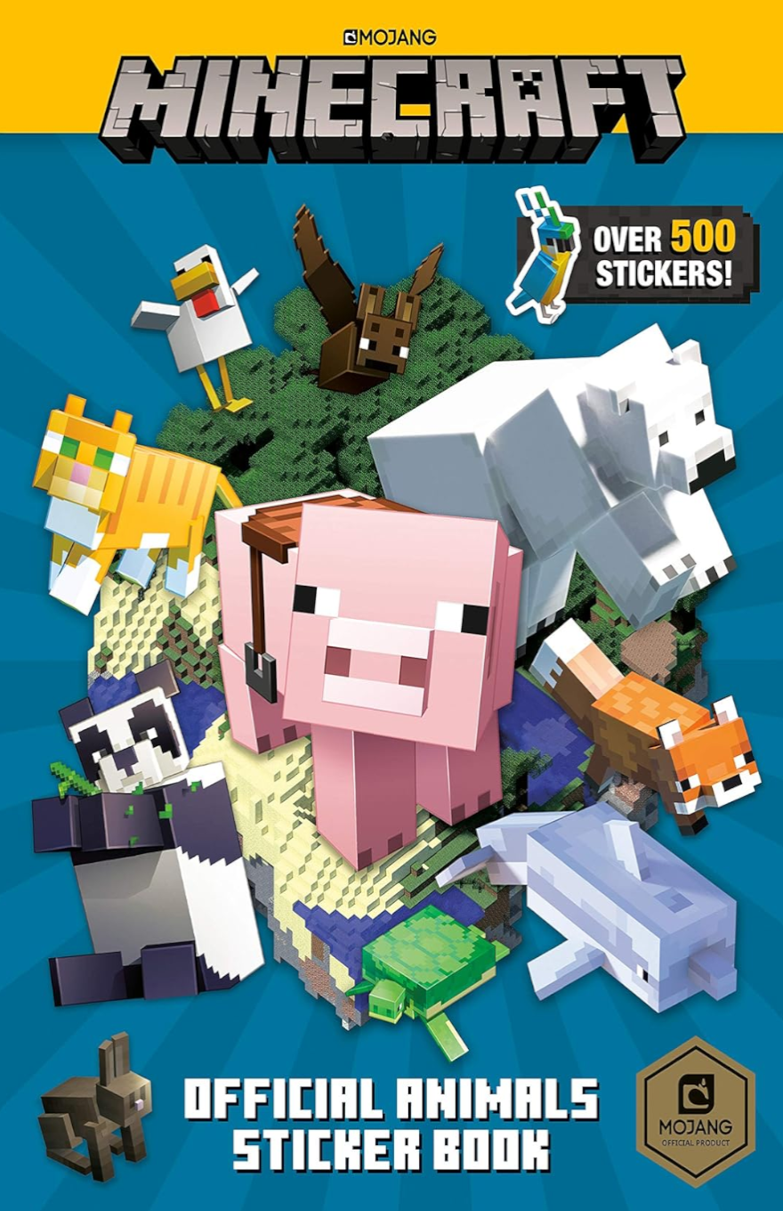 MINECRAFT OFFICIAL ANIMALS STICKER BOOK