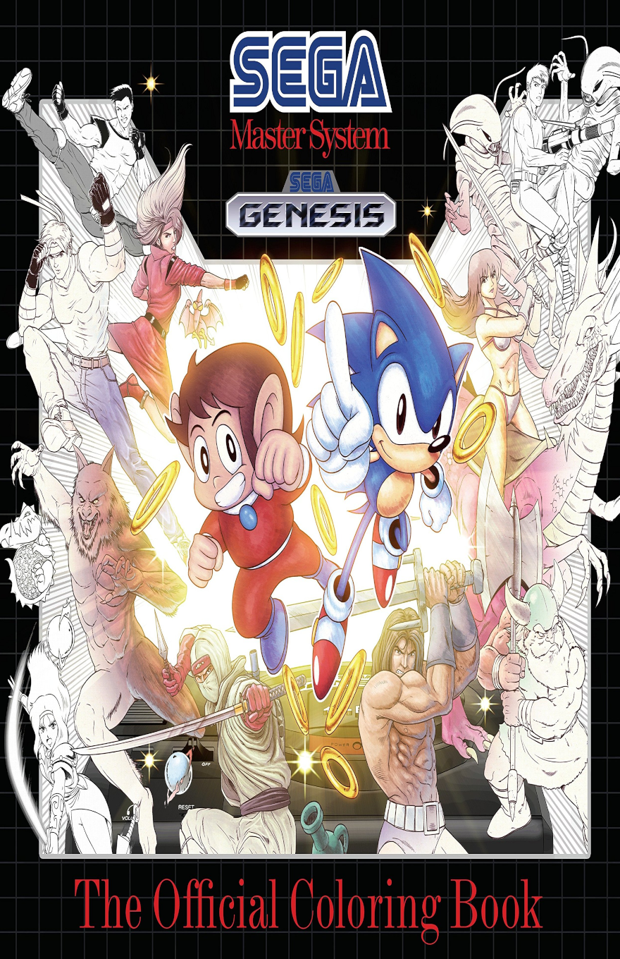 SEGA: THE OFFICIAL COLORING BOOK