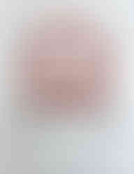 Minimalist cover of The Art of God of War, featuring a distressed red Omega symbol above the title in bold, Norse-inspired typography. The white background and cracked design elements echo the gritty aesthetic of the 2018 reboot of the God of War series.