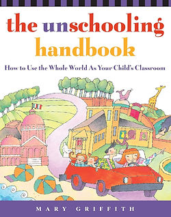 The Unschooling Handbook book image and affiliate link
