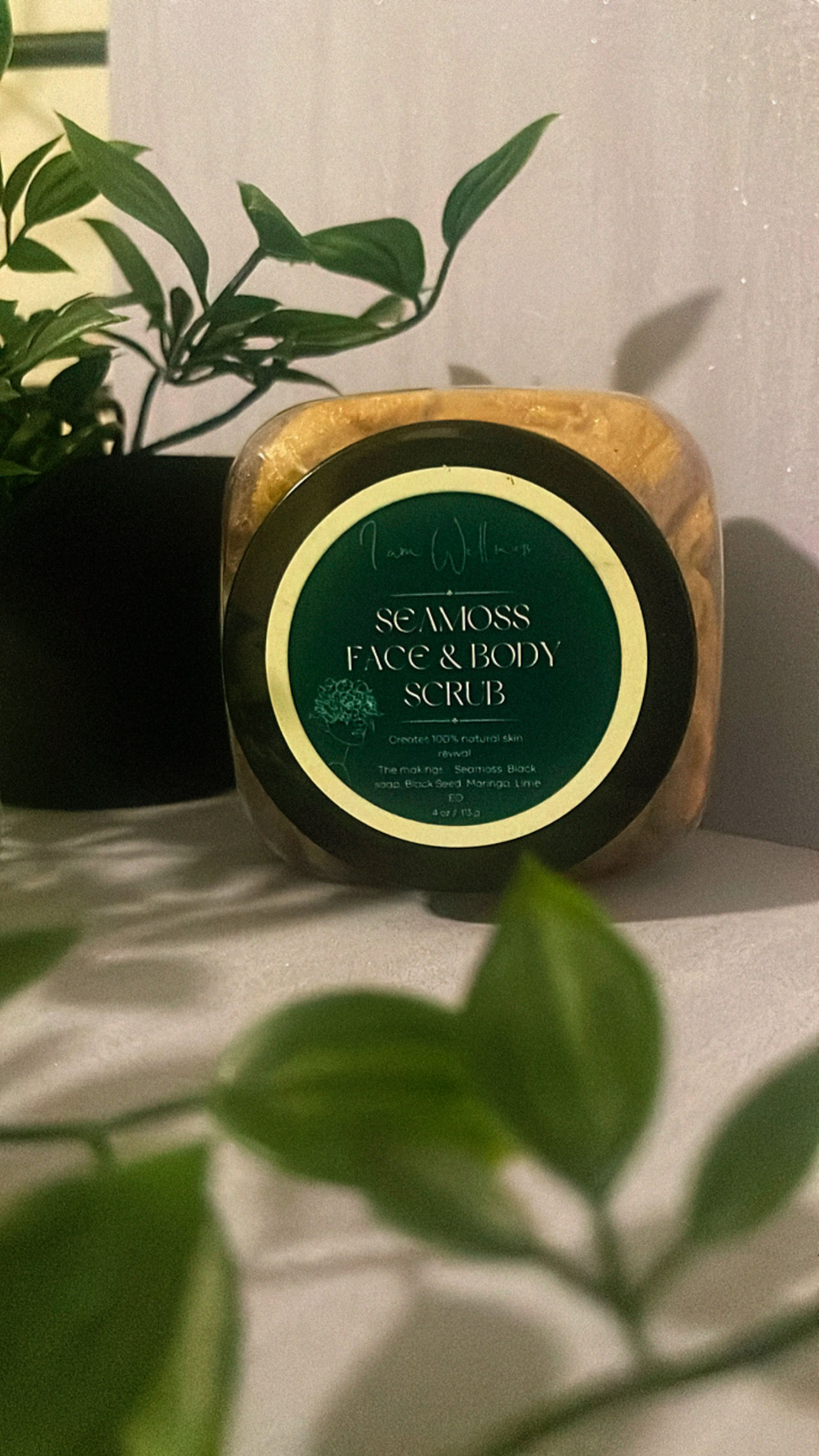SeaMoss Exfoliating Face & Body Scrub