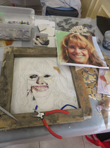 Mosaikbauschule | Portraitskizze