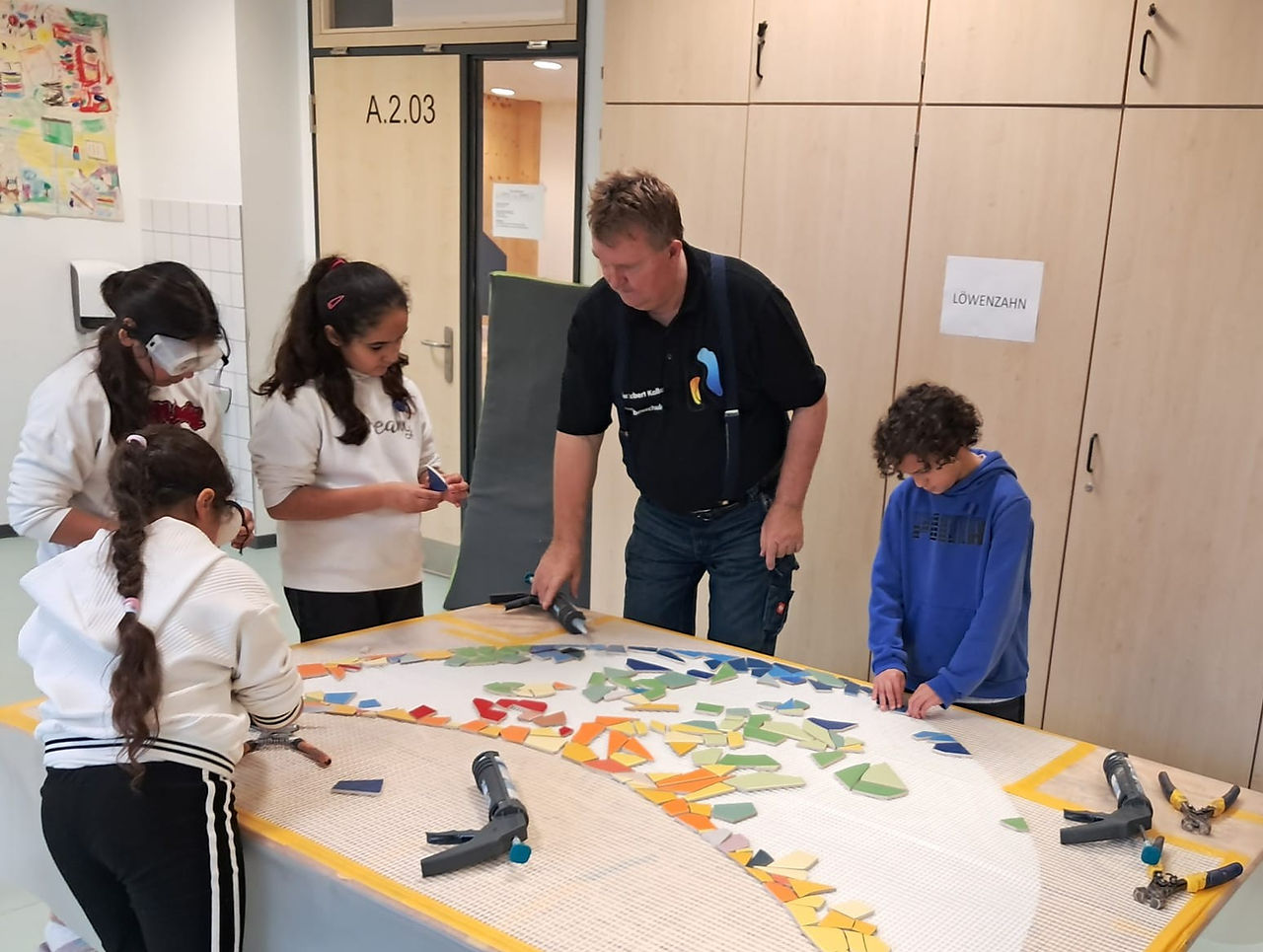 Startchancen-Projekt an der Mosaikschule in Krefeld