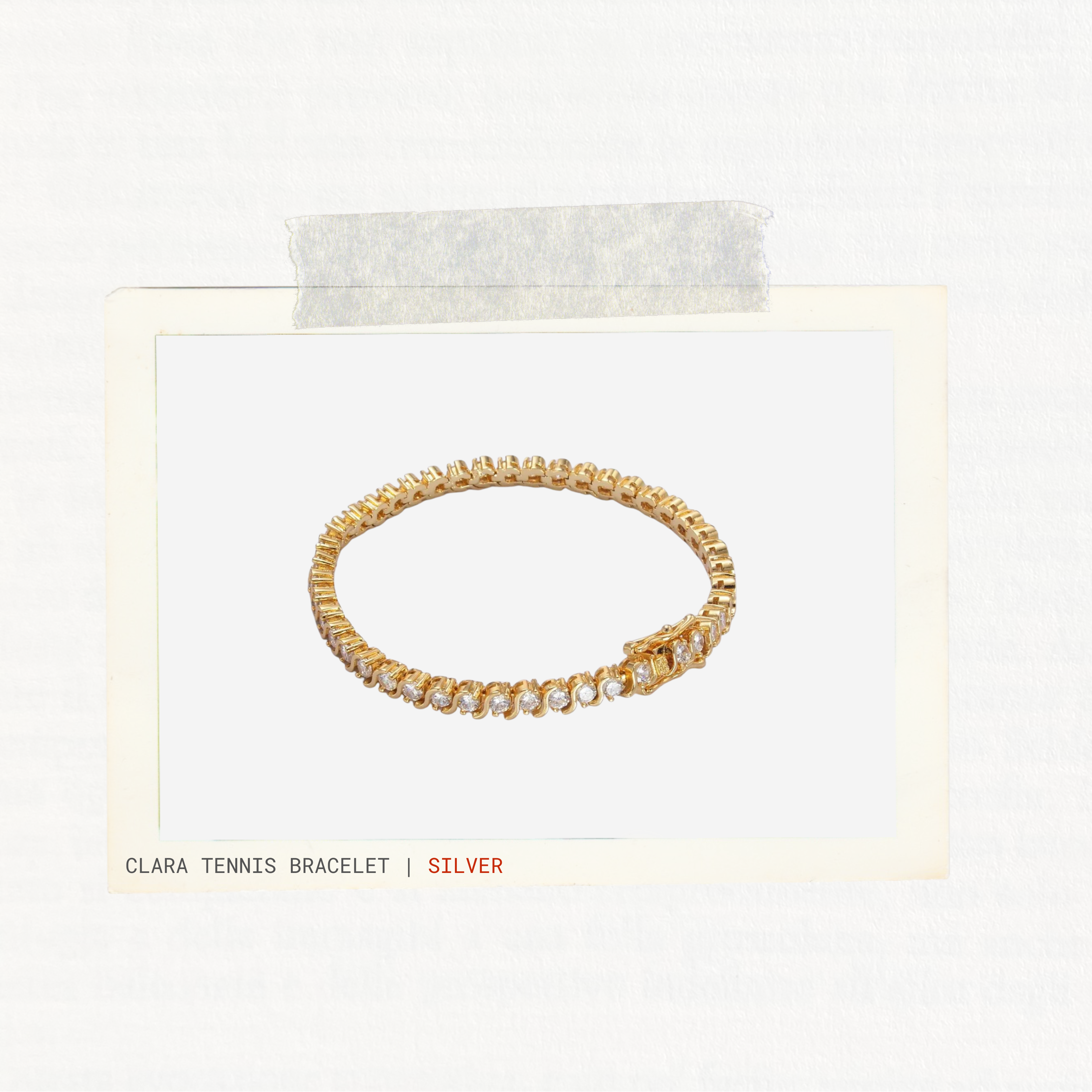 Clara Tennis Bracelet