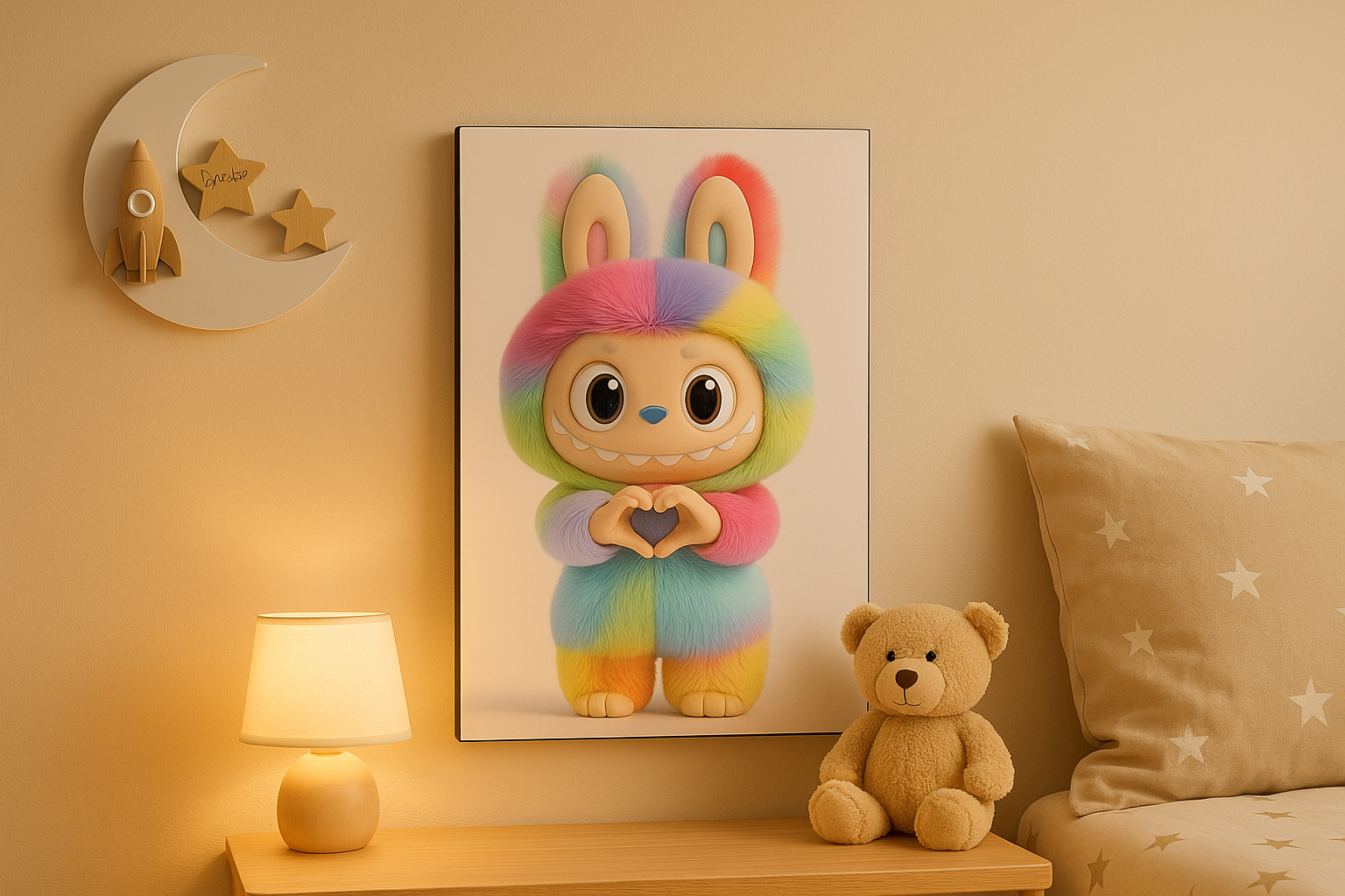 Cuadros mini personajes infantiles