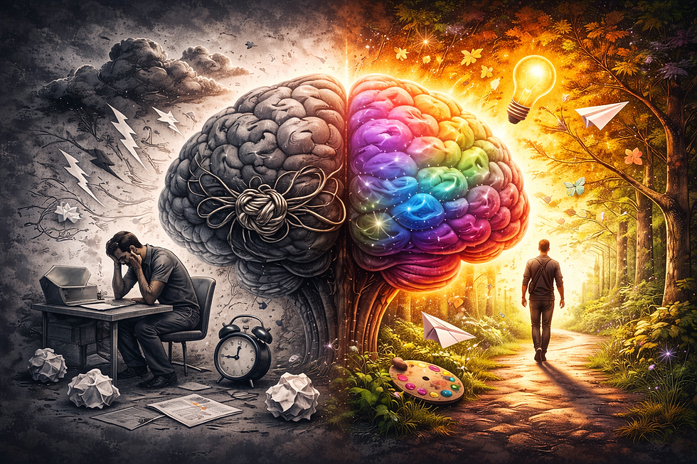 Stuck on a Problem? The Surprising Science of Stepping Away