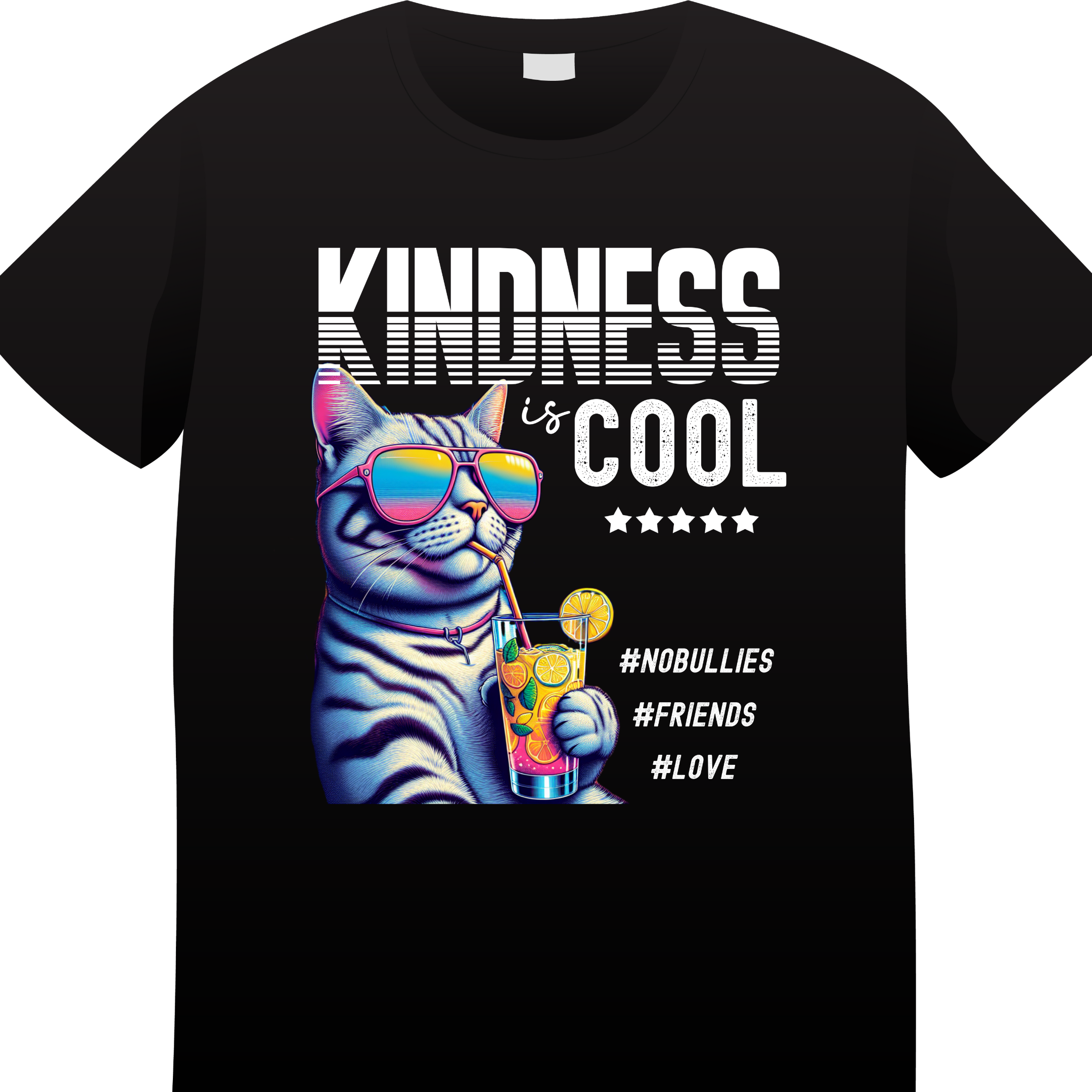 Kindness is Cool Tee - Great for Kindness Days at School