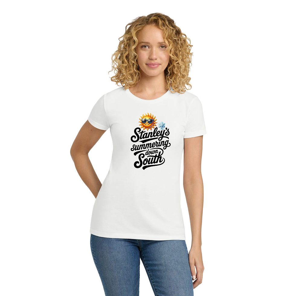 Stanley's Summering Down South - Florida Hockey Fan Shirt - Women's Tee