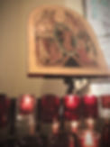 Candles and Icon