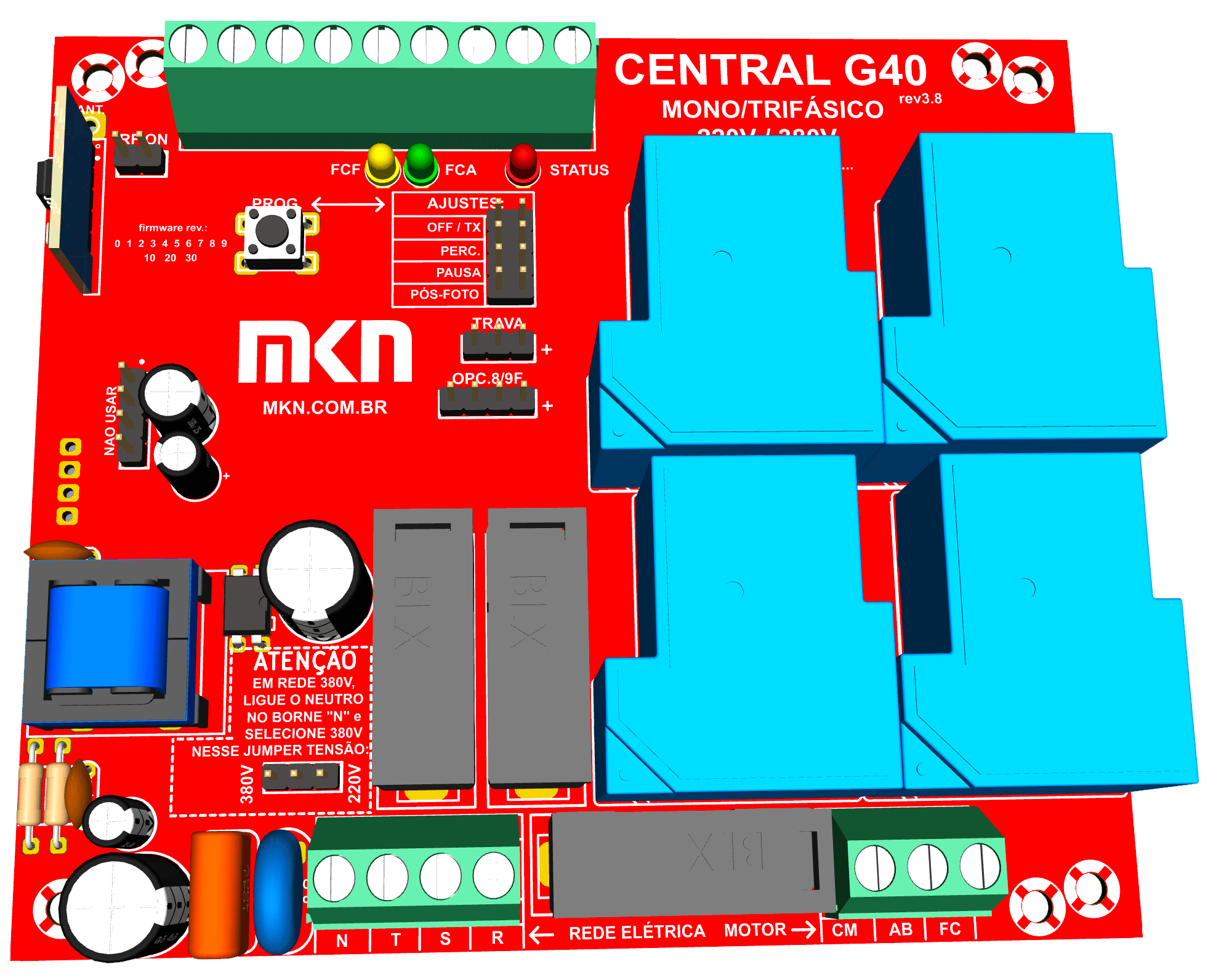 Central Trifásica Robusta G40