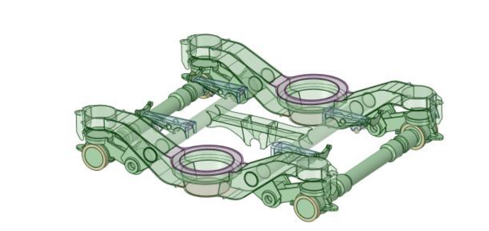 Analiz İçin Hazırlanan Modelin Görünümü