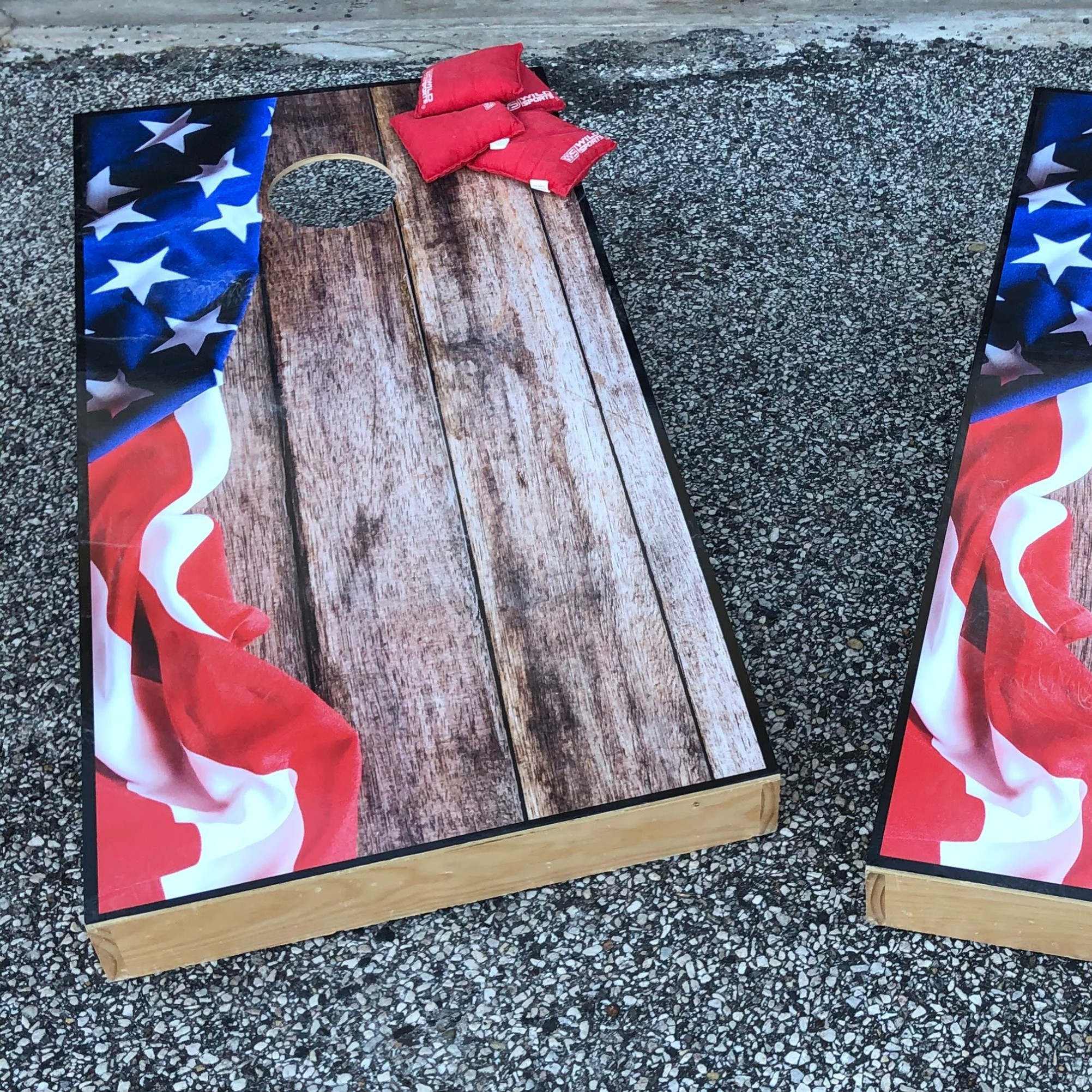 Cornhole Wrap