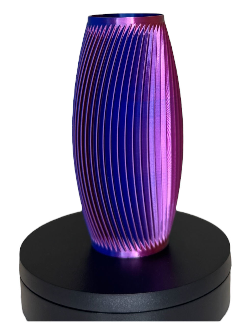 Thumbnail: Small Chameleon 3D Fluted Vase|KK3DB