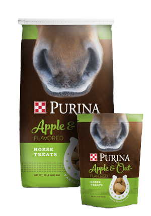 Purina Apple & Oat Horse Treats 3.5#