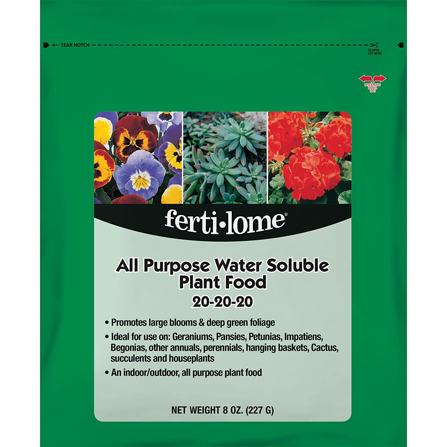 Fertilome All Purpose Water Soluble Plant Food 20-20-20