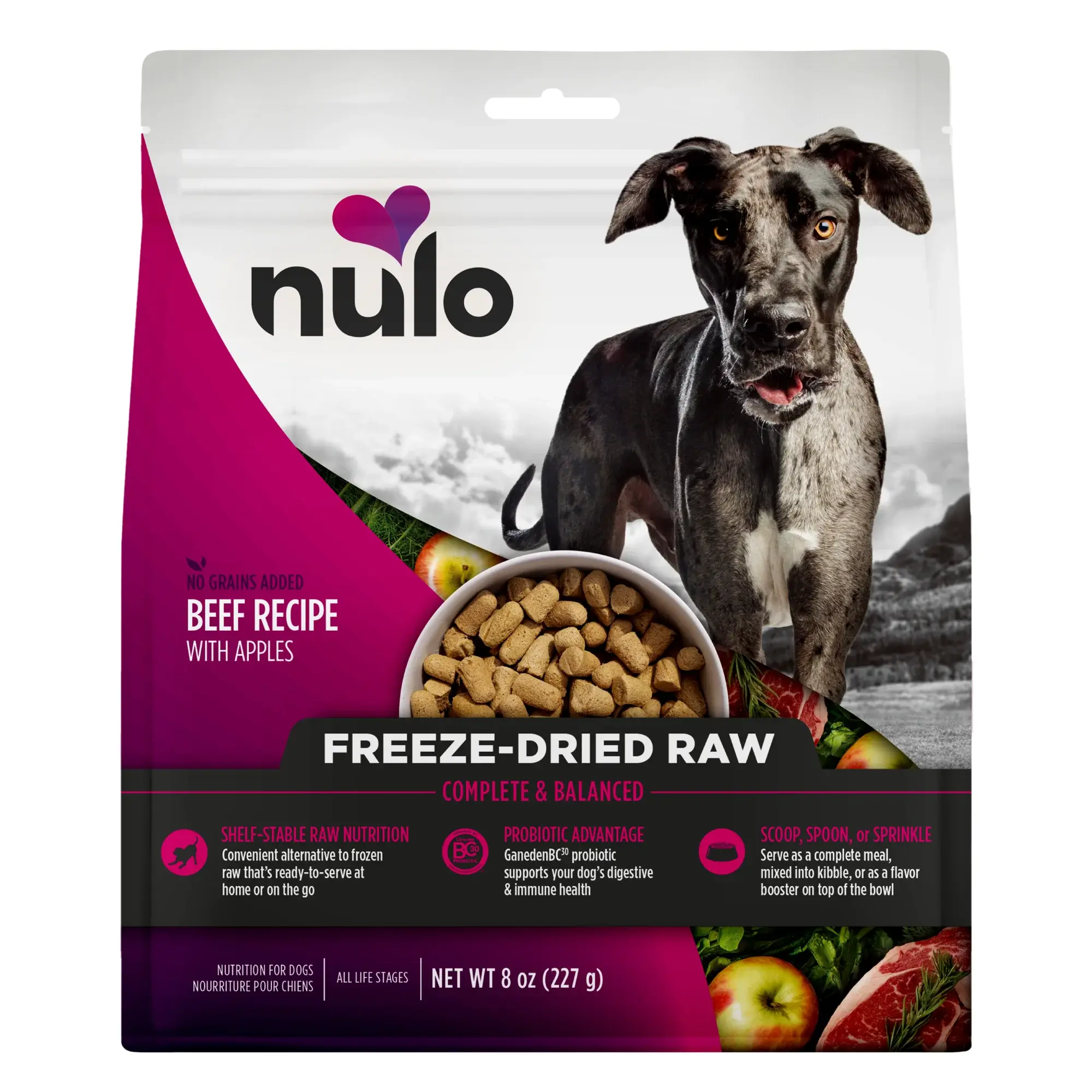 Nulo Freeze-Dried Raw Beef Recipe