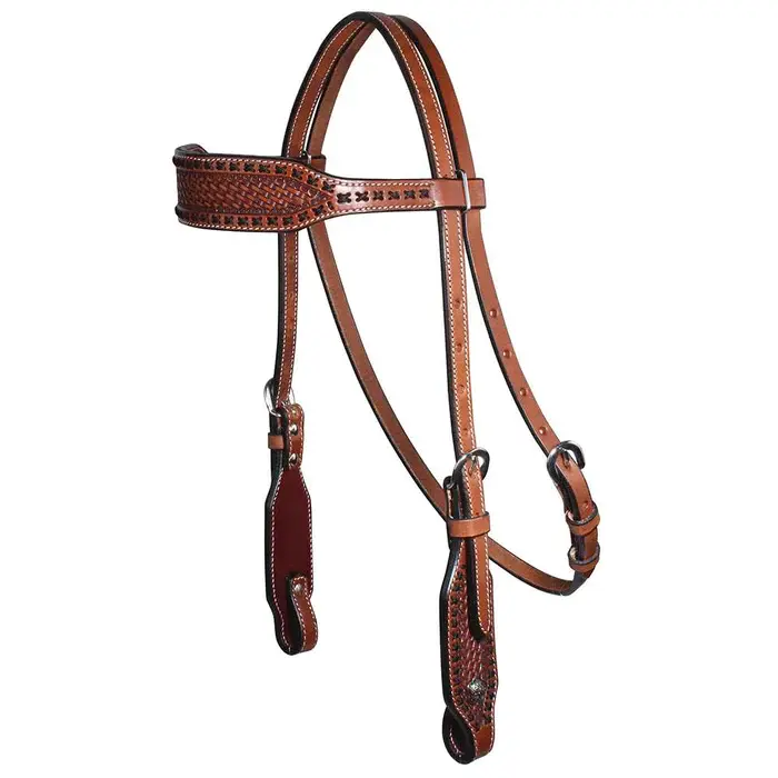 Professional's Choice Cross Stitch Browband Headstall 3P4015